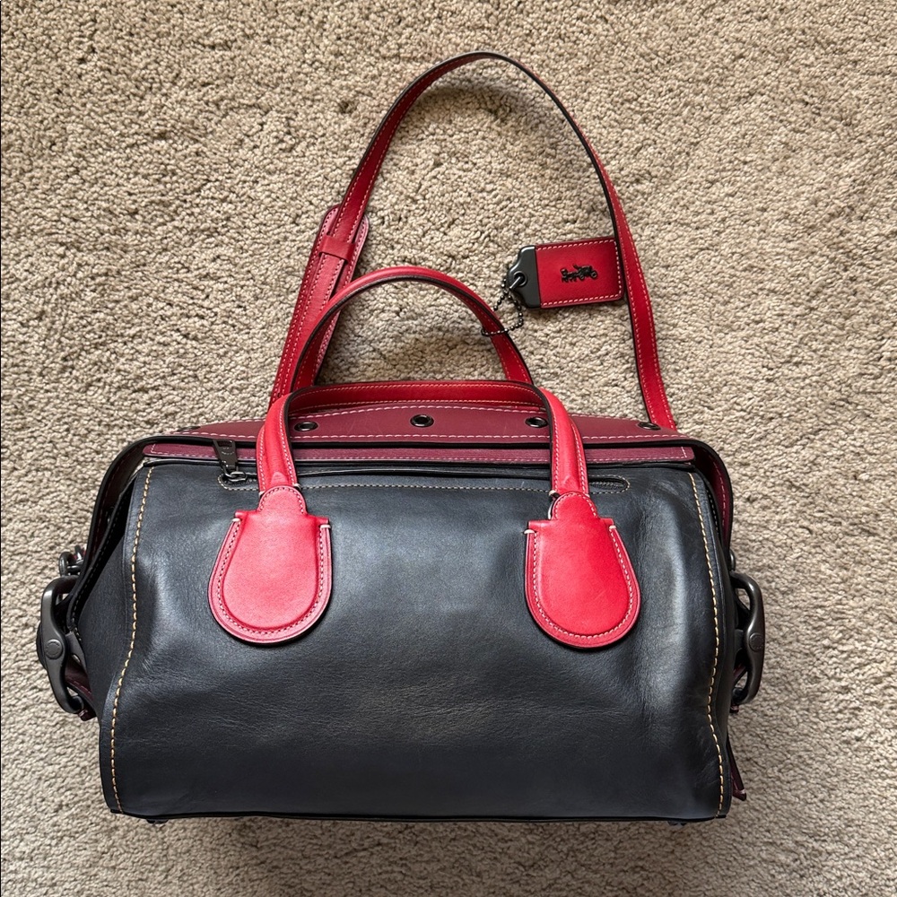 Coach | Badlands Satchel In Colorblock - Picture 5 of 5